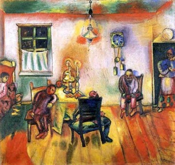Marc Chagall Painting - El sábado contemporáneo Marc Chagall